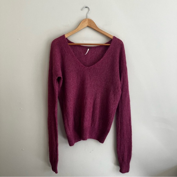 Free People Alpaca Wool Blend Pull Over - Picture 2 of 8